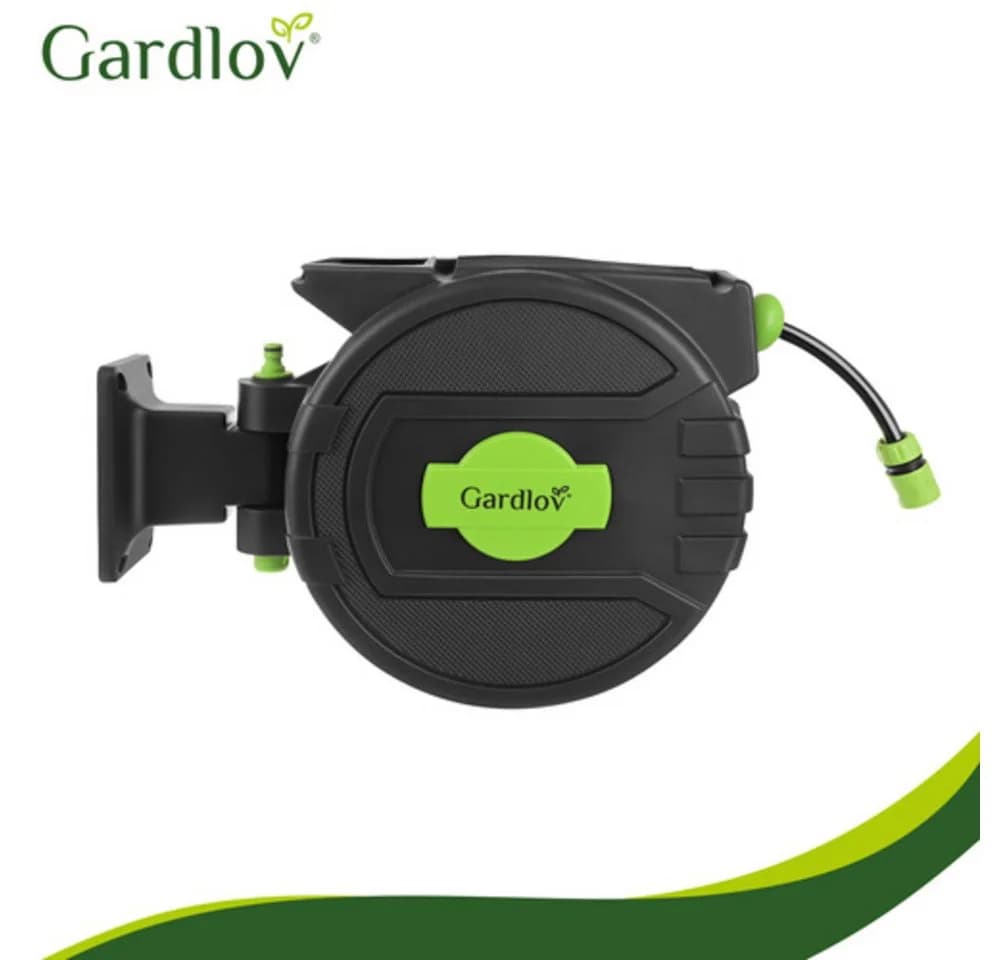 Gardlov Gartenschlauchtrommel Automatik mit 7 Sprühmodi Schwarz - Bild 4
