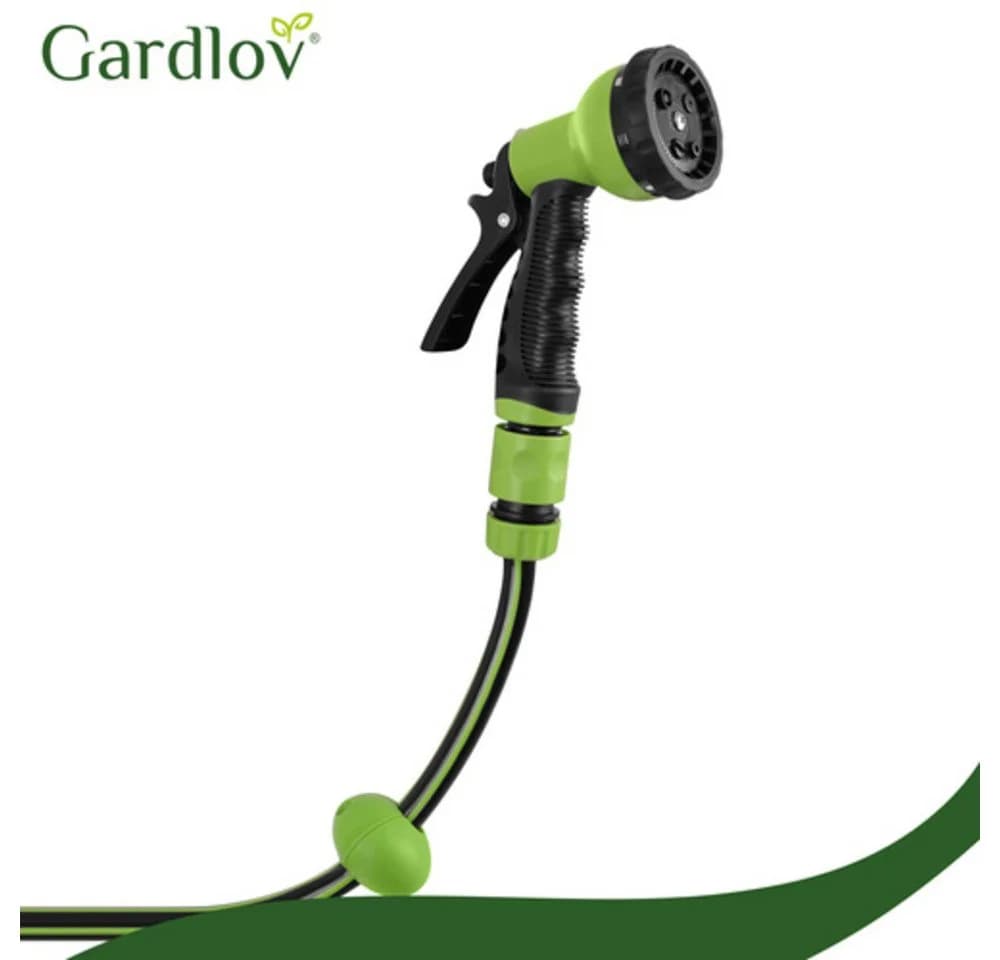 Gardlov Gartenschlauchtrommel Automatik mit 7 Modi Spritzpistole Schwarz - Bild 3