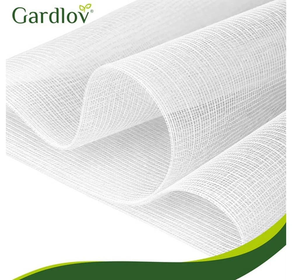 Gardlov Schädlingsschutznetz 3x6m Weiß HDPE - Bild 5