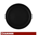 Kaminer Feuerschale Garten 80 cm Schwarz Bild 4