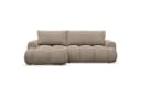 Selsey Ecksofa OMBO MINI mit Schlaffunktion & Bettkasten Dunkelbeige Bild 5