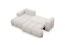 Selsey Ecksofa OMBO MINI mit Schlaffunktion & Bettkasten Plüsch Taupe Bild 3