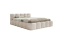 Selsey Polsterbett CLOUDY LOW mit Bettkasten, Bouclé Chenille Velours Bild 3