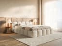Selsey Polsterbett CLOUDY LOW Beige mit/ohne Bettkasten Bild 1