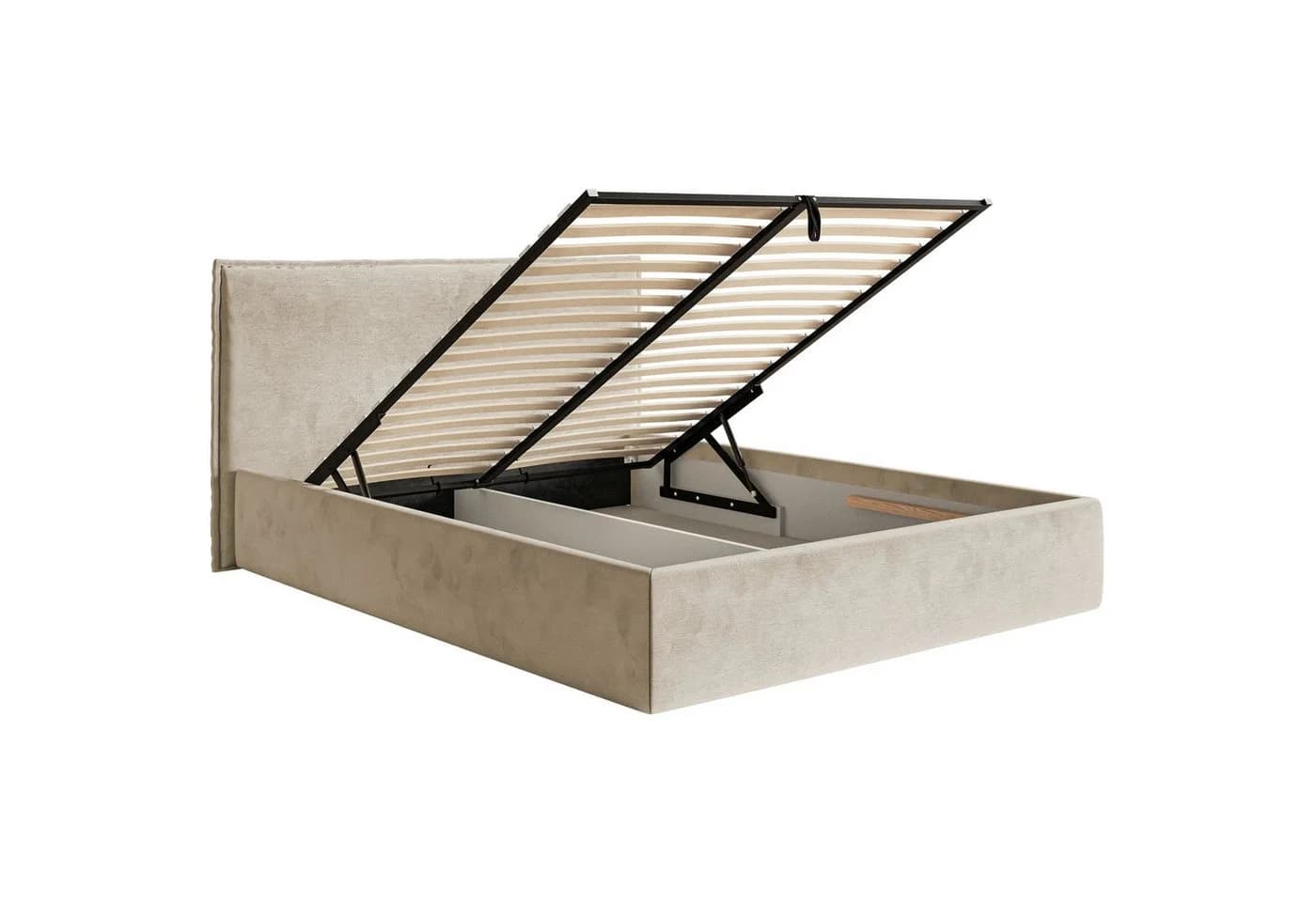 Selsey Polsterbett Softie Slim Chenille Samt 140-200 cm - Bild 4