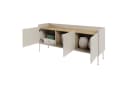Selsey TV-Schrank TOVI Lowboard mit Stauraum und Metallfüßen, 140 cm breit Bild 4