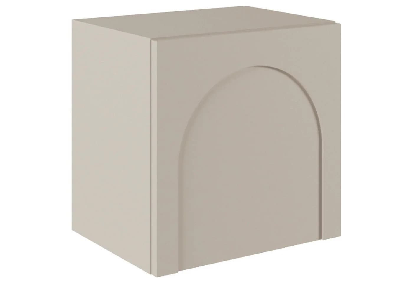Selsey Nachttisch Arkadia Kaschmirgrau Bogenfront 50 cm - Bild 5