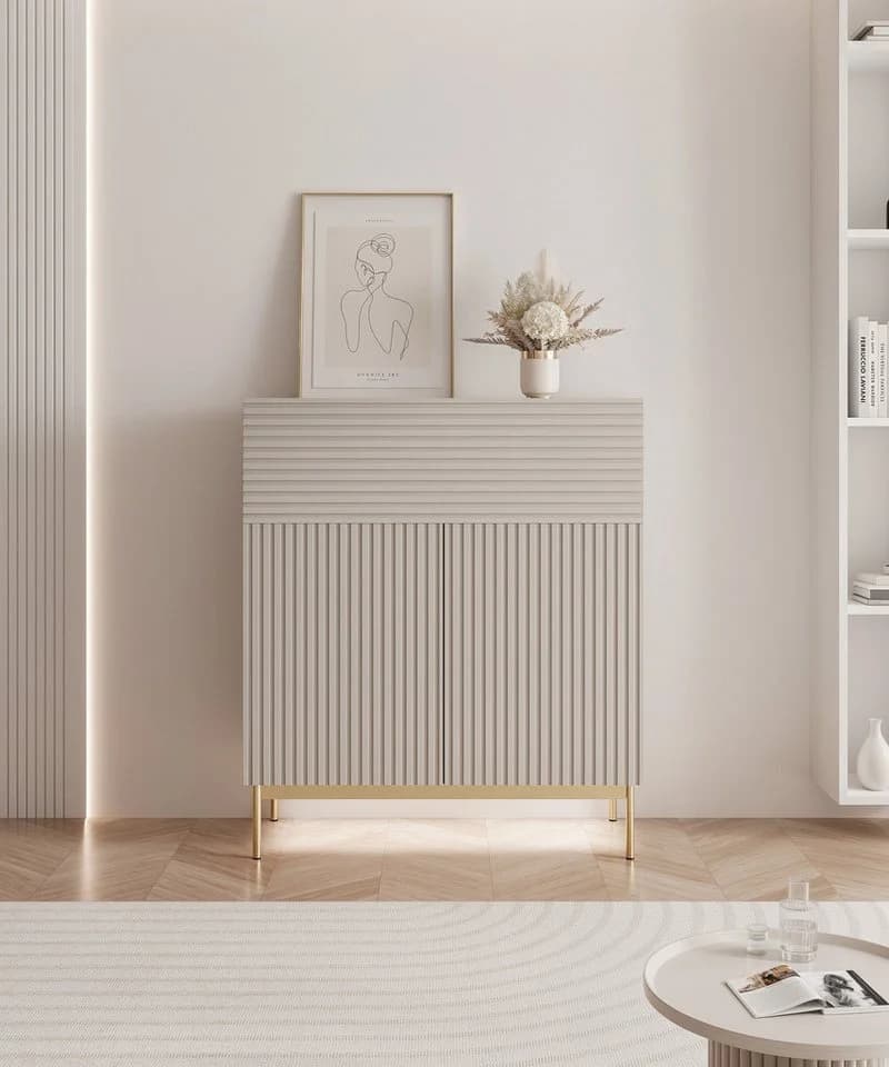 Selsey Highboard LINEARIS - Modernes Highboard mit LED und Push-to-Open - Bild 2
