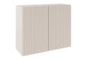 Selsey Sideboard Sunds Kaschmirbeige mit Lamellenfront Push-to-Open Bild 1