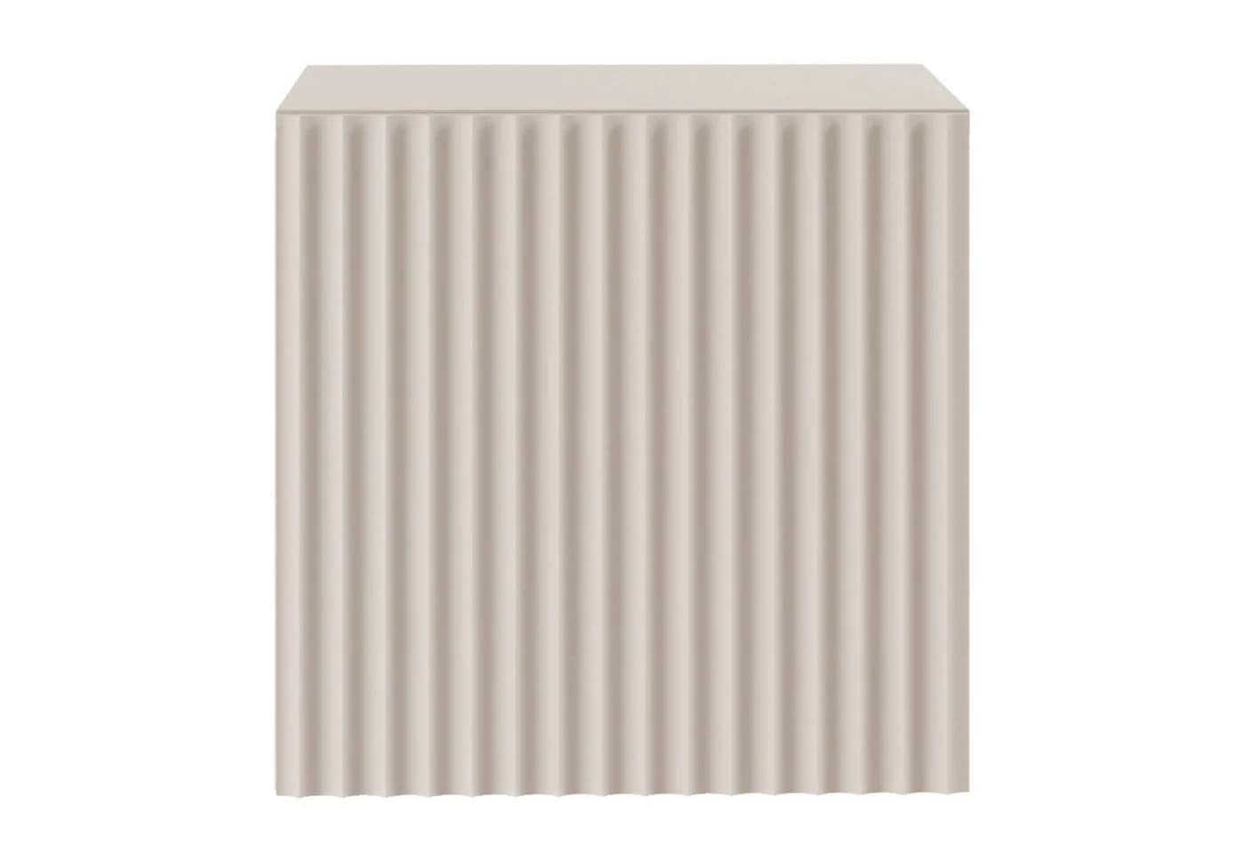 Selsey Nachttisch Sunds Kaschmirbeige Lamellenfront Push-to-Open - Bild 4