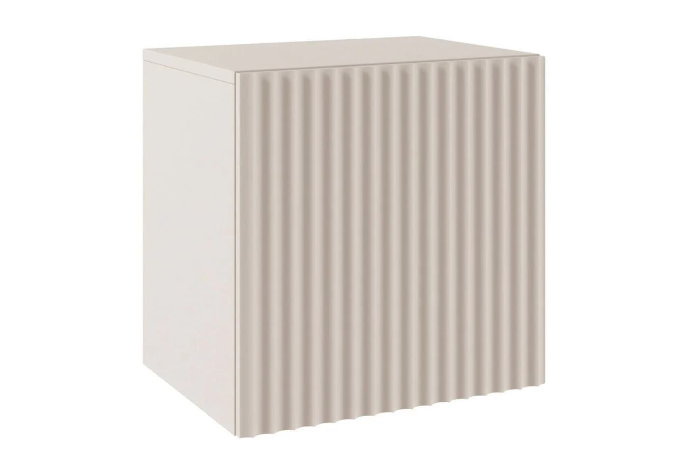 Selsey Nachttisch Sunds Kaschmirbeige Lamellenfront Push-to-Open - Bild 5