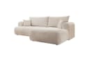 Selsey Ecksofa OVO CORD Hellbeige 4-Sitzer mit Bettkasten Bild 2