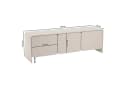Selsey TV-Lowboard Lummo Kaschmirgrau 3 Soft-Close-Türen Bild 5