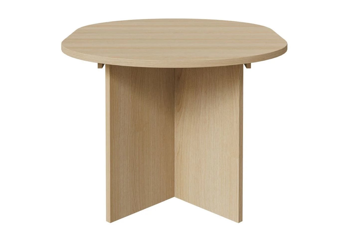 Selsey Esstisch OVO Ausziehtisch Rund Holzoptik Eiche - Bild 3