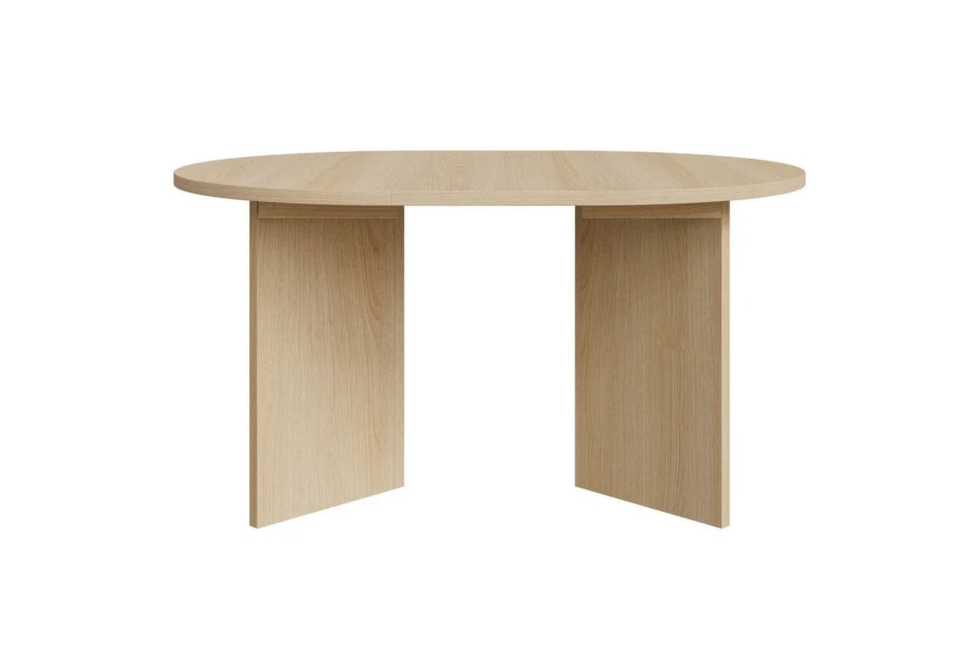 Selsey Esstisch OVO Ausziehtisch Rund Holzoptik Eiche - Bild 5