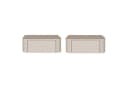 Selsey Nachttisch LUVIO 2er-Set Hängend Grifflos 59 cm Bild 5