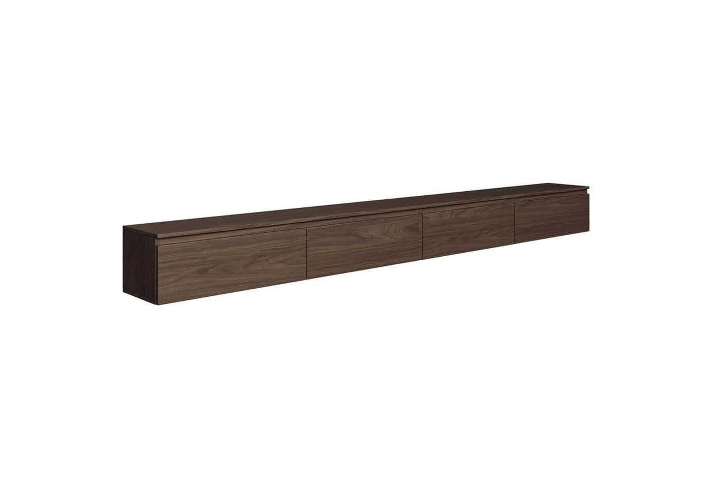 Selsey TV-Schrank BEMMI Hängendes TV-Board Braun Matt - Bild 3