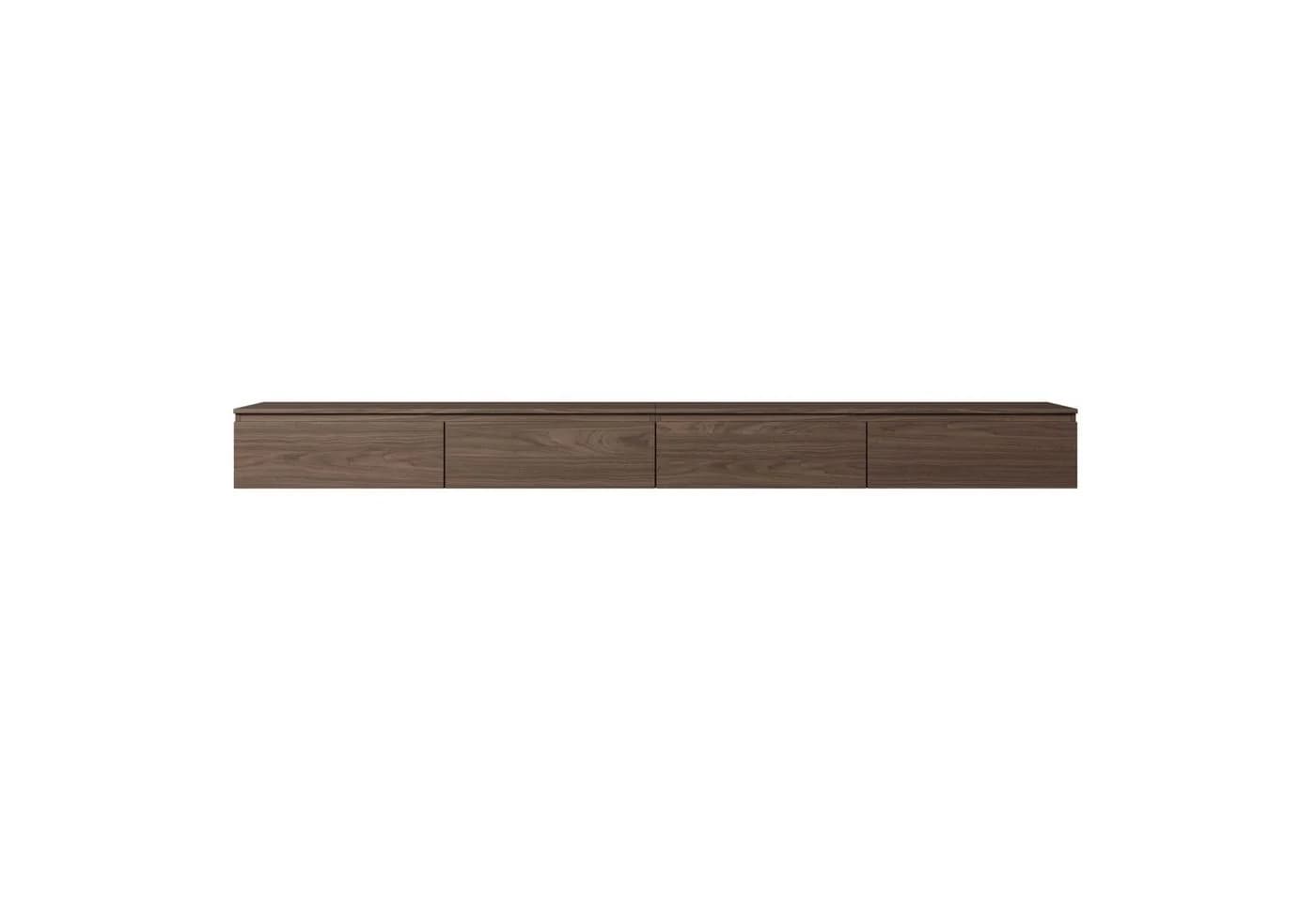 Selsey TV-Schrank BEMMI Hängendes TV-Board Braun Matt - Bild 5