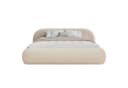 Selsey Polsterbett SHELS LOW mit Lattenrost und Kopfteil in Beige Bild 5