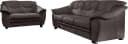 SIT & MORE Polstergarnitur Savona 2- & 3er-Sofa Mokka NaturLEDER Bild 1