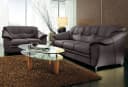 SIT & MORE Polstergarnitur Savona 2- & 3er-Sofa Mokka NaturLEDER Bild 3