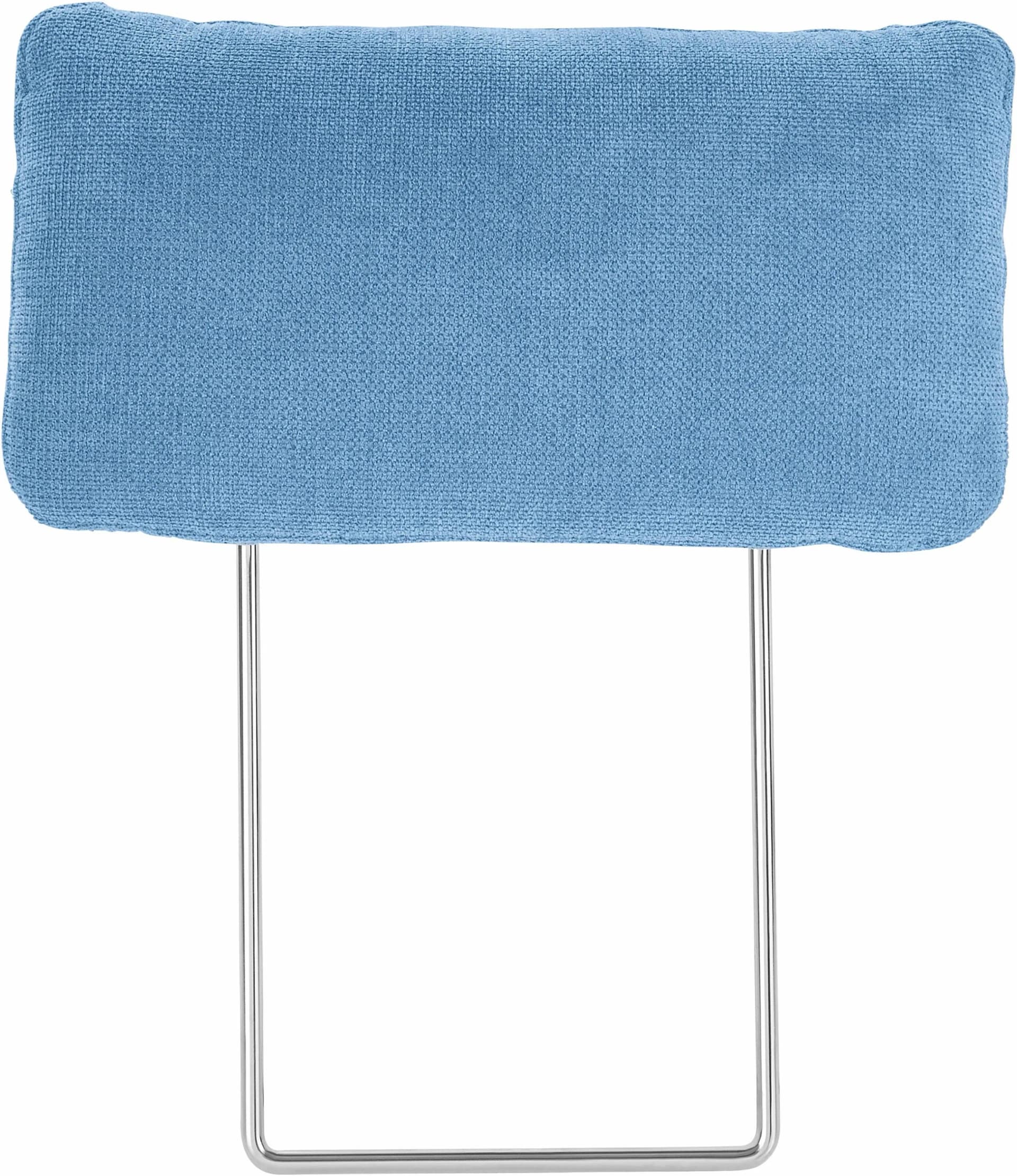 SIT & MORE Kopfstütze Pablo Hellblau Luxus-Microfaser