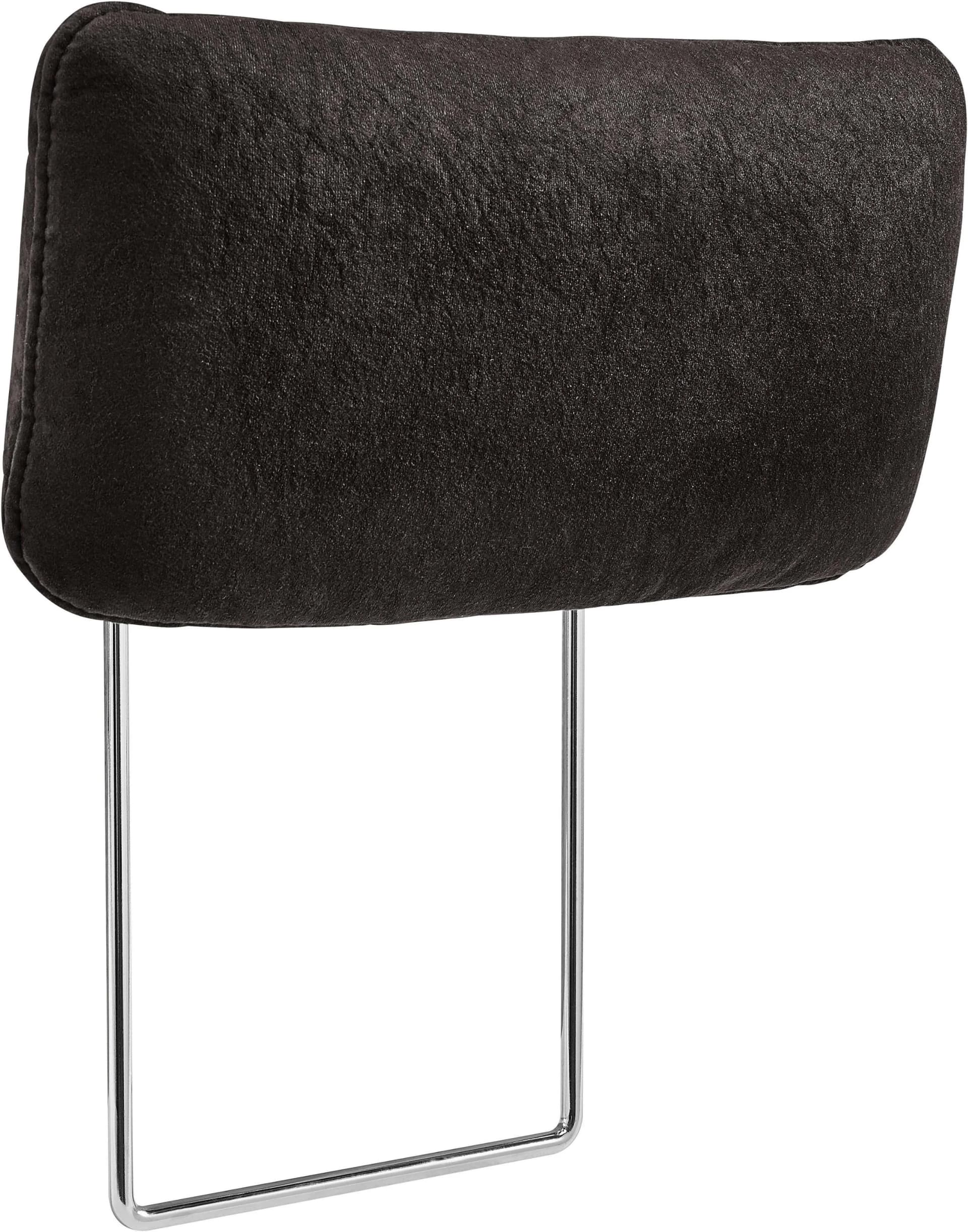 SIT & MORE Kopfstütze Pablo Schwarz Microfaser
