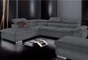 SIT & MORE Ecksofa Alcudia L-Form Dunkelgrau mit Armteilverstellung Bild 2