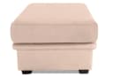 SIT & MORE Polsterhocker Savona Beige Kunstleder Bild 1