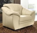 SIT & MORE Sessel Savona Beige Creme Kunstleder Bild 2