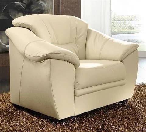SIT & MORE Sessel Savona Beige Creme Kunstleder - Bild 2