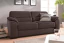 Sit & More 3-Sitzer Sofa Montego Braun Luxus-Microfaser Bild 5