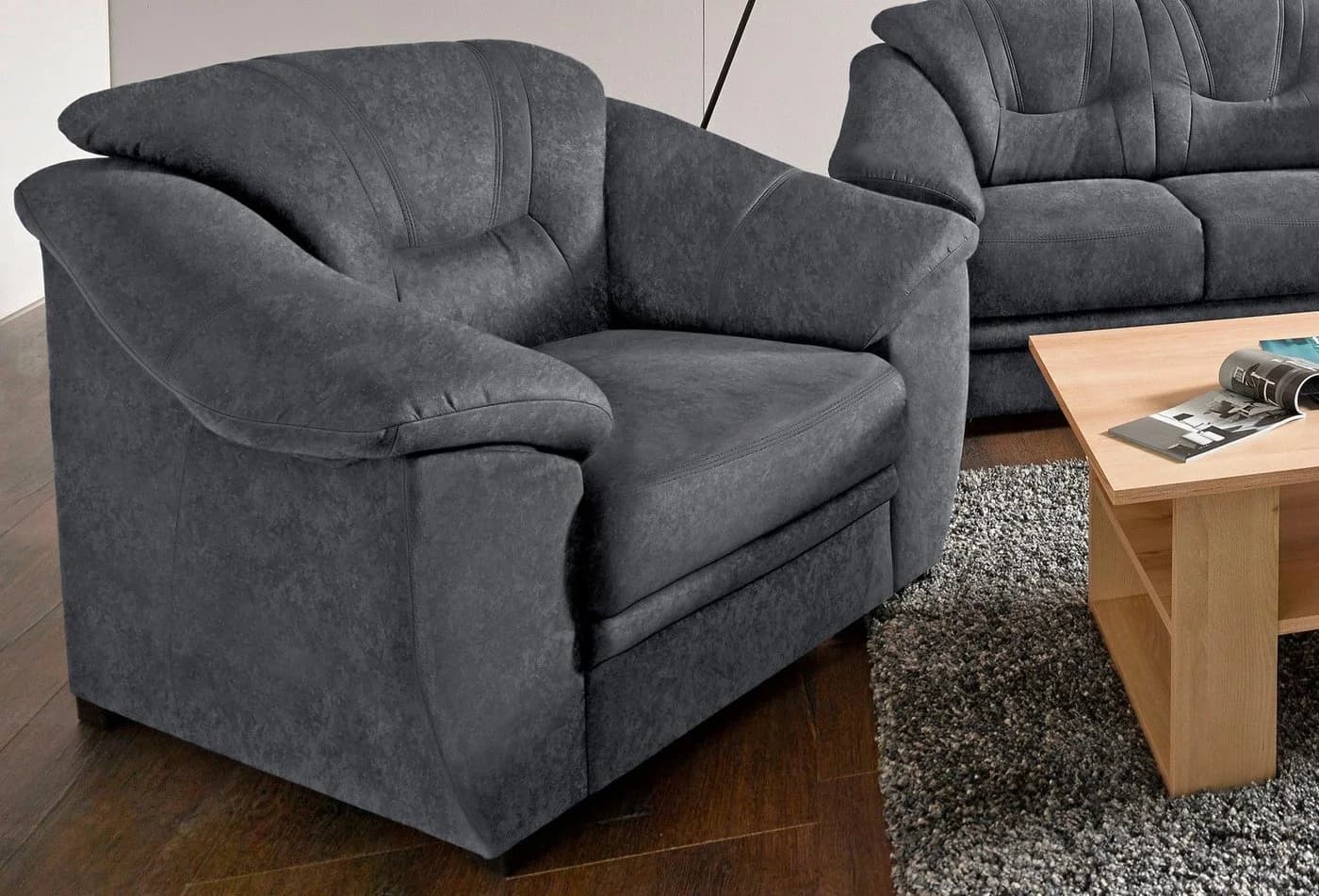 Sessel SIT & MORE Savoni Grau Modern - Bild 2