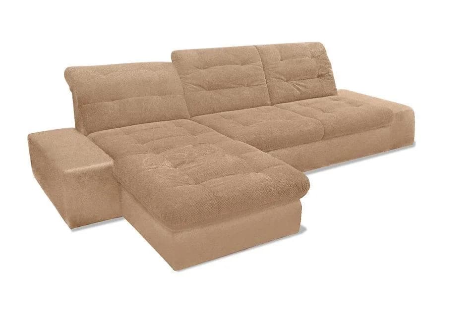 Baur Versand Sofa mit Recamiere links und Rückenlehnenverstellung Macchiato