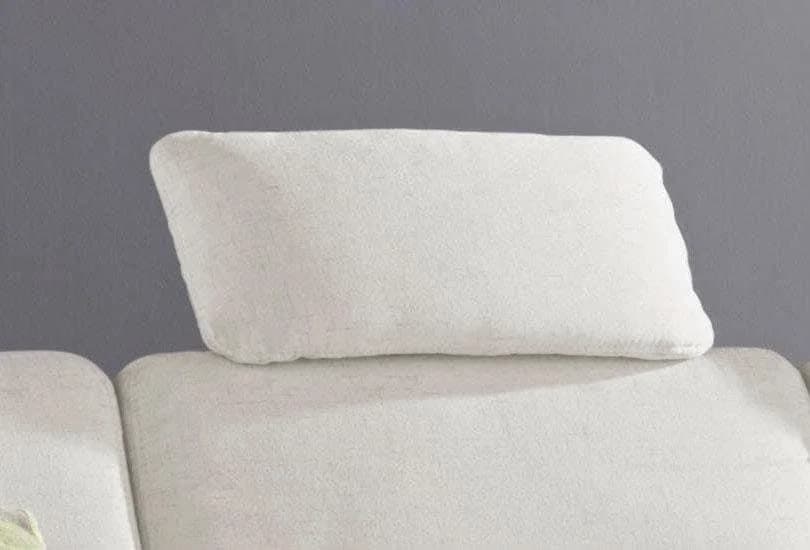 SIT & MORE Kopfstütze Sorano Beige Polyester Metall