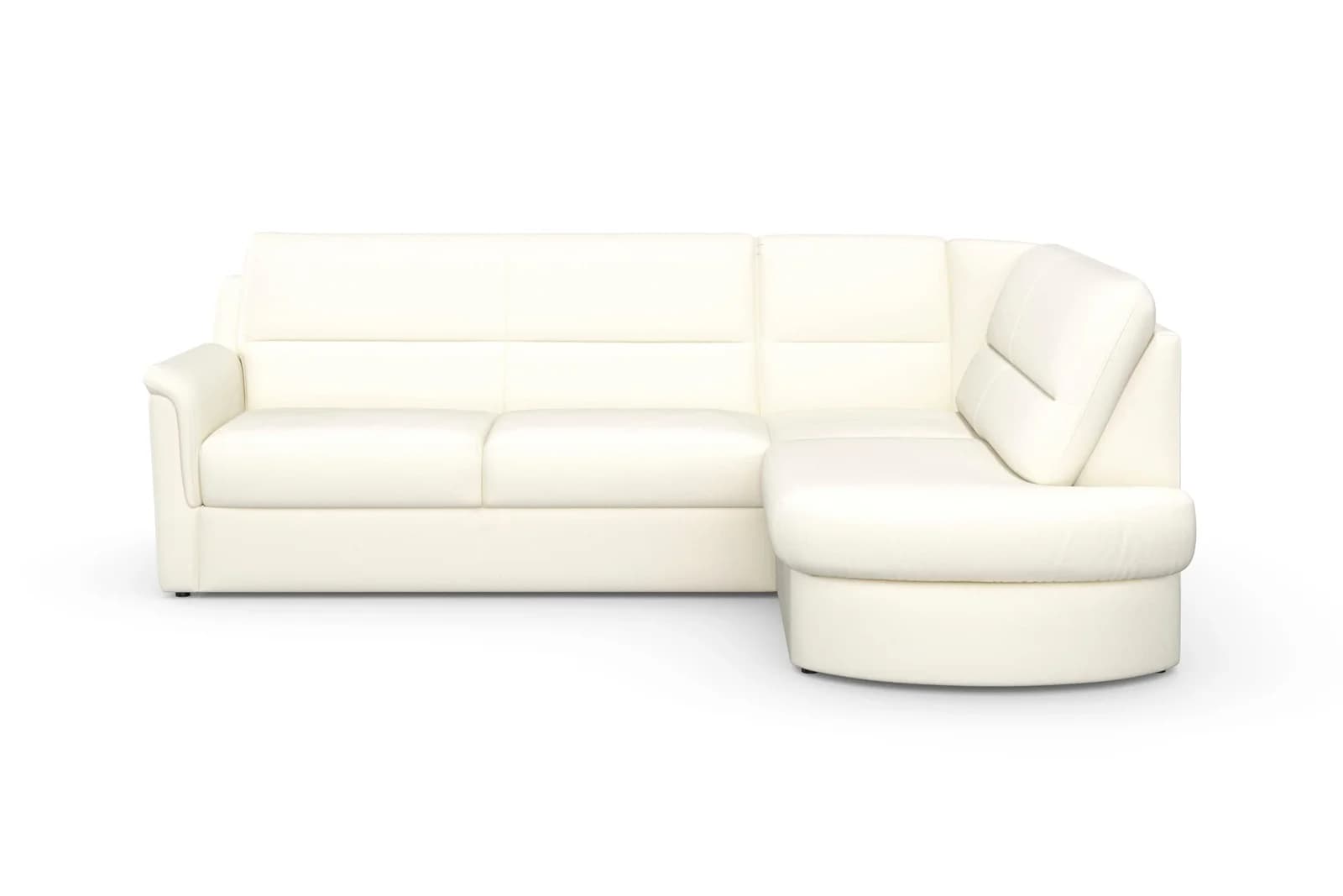 SIT & MORE Ecksofa Panini L-Form Beige Creme