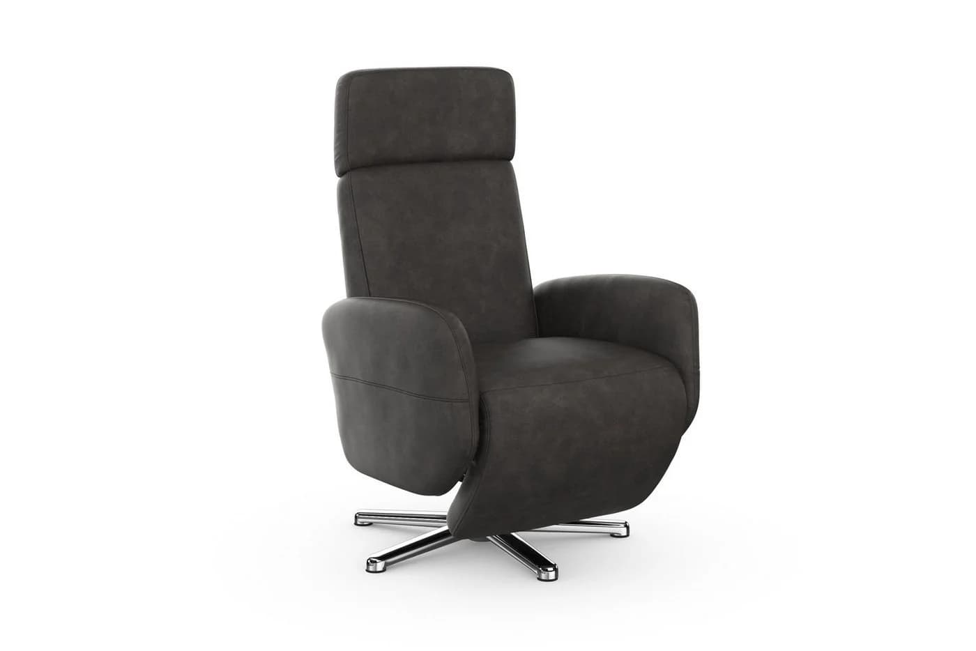 Sit & More TV-Sessel Grenoble Anthrazit mit Kopfteilverstellung - Bild 5