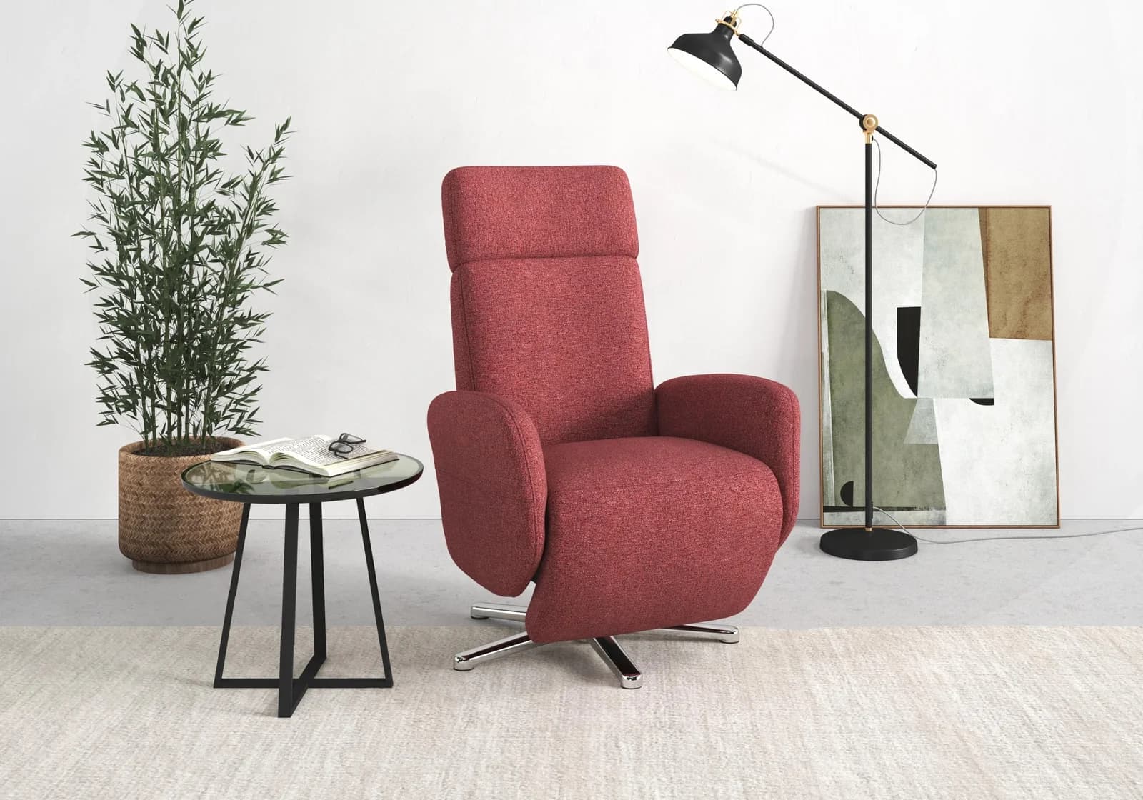 Sit & More TV-Sessel Grenoble Elektrisch Verstellbar mit Aufstehhilfe