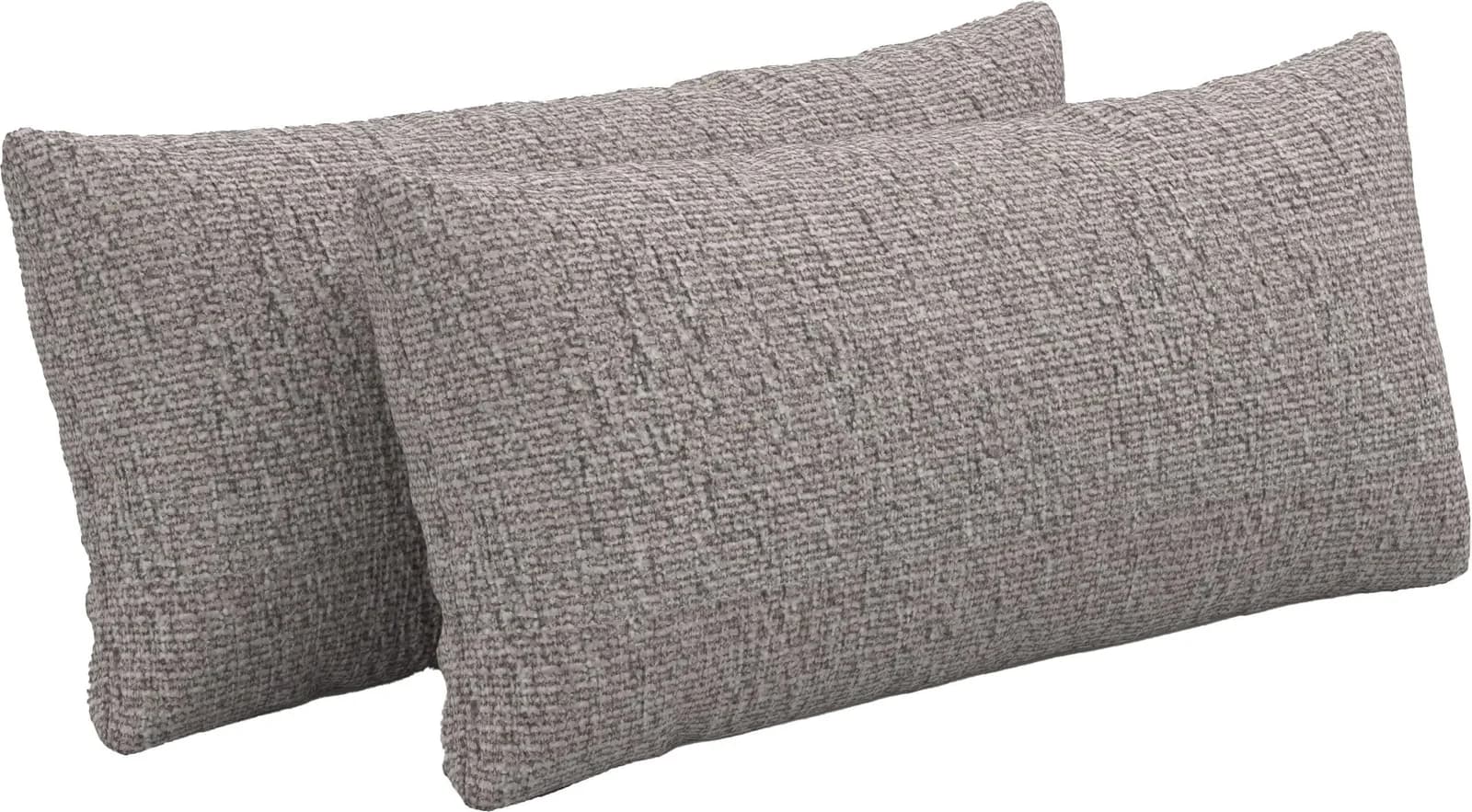 Sit & MORE Auflagekissen Dance Set Silber 2-Teilig Polyester