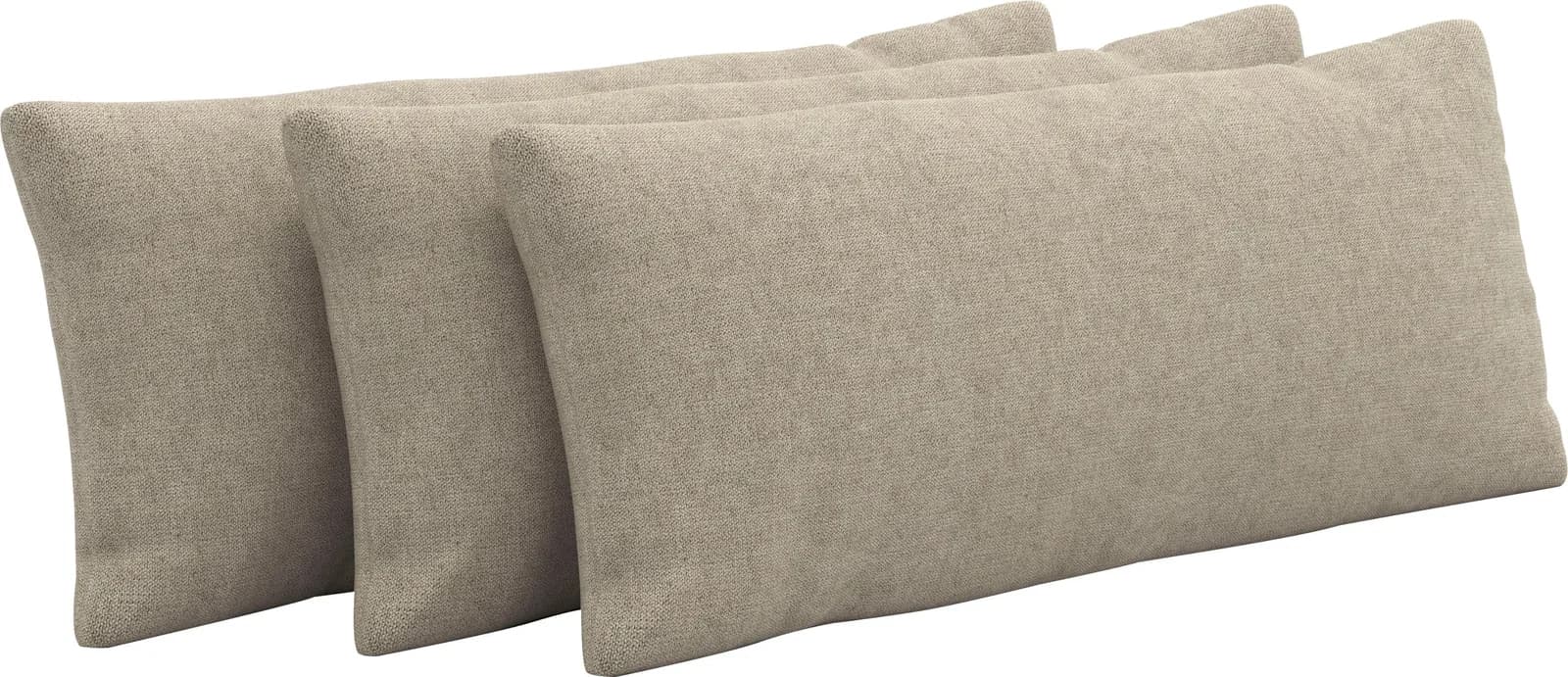 SIT & MORE Auflagekissen Amica Taupe 3er-Set