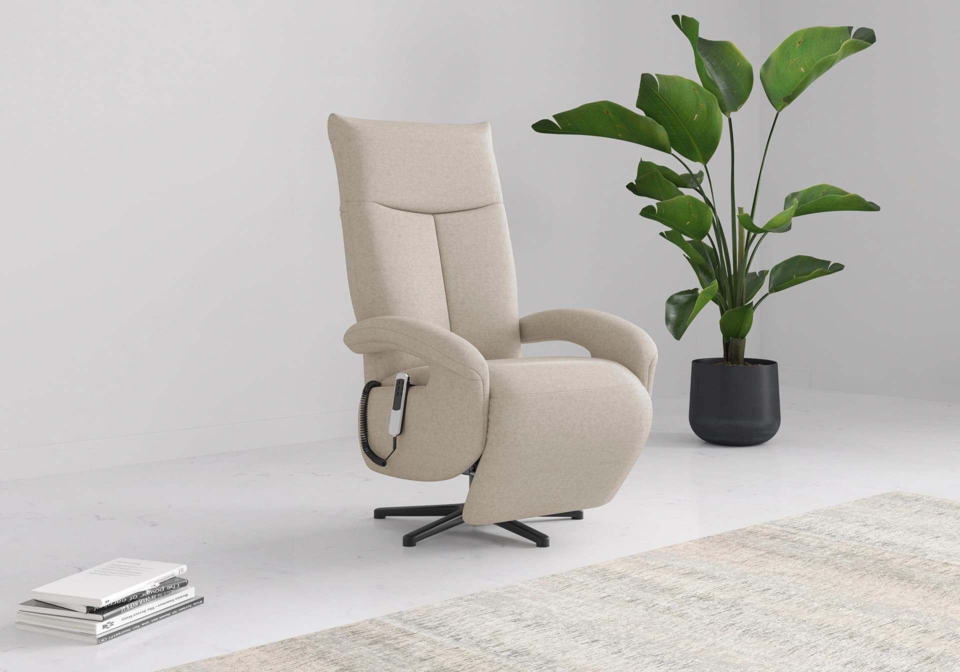 SIT & MORE TV-Sessel Amica mit Kopfteilverstellung & Aufstehhilfe