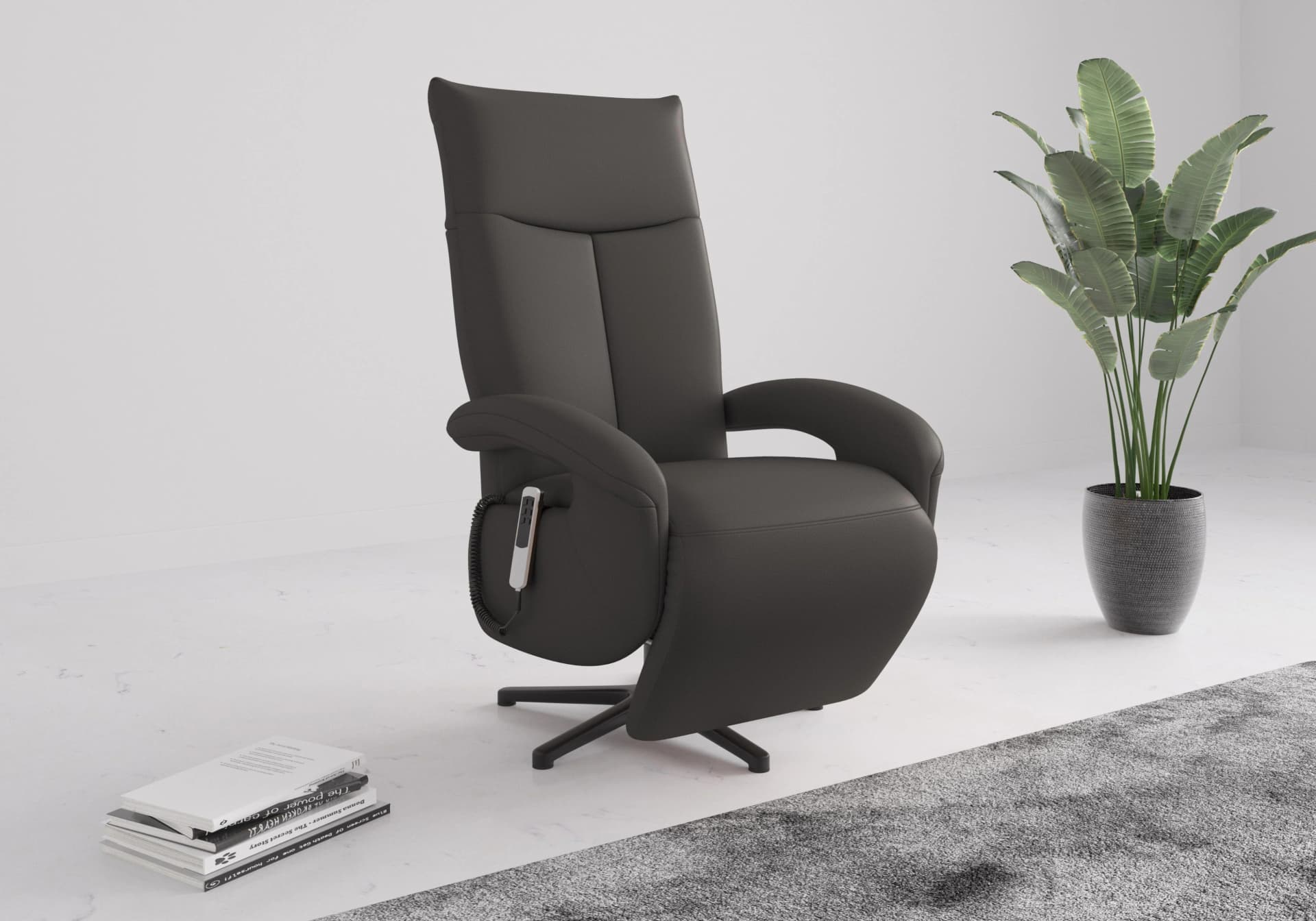SIT & MORE TV-Sessel Amica mit Aufstehhilfe und Drehfunktion