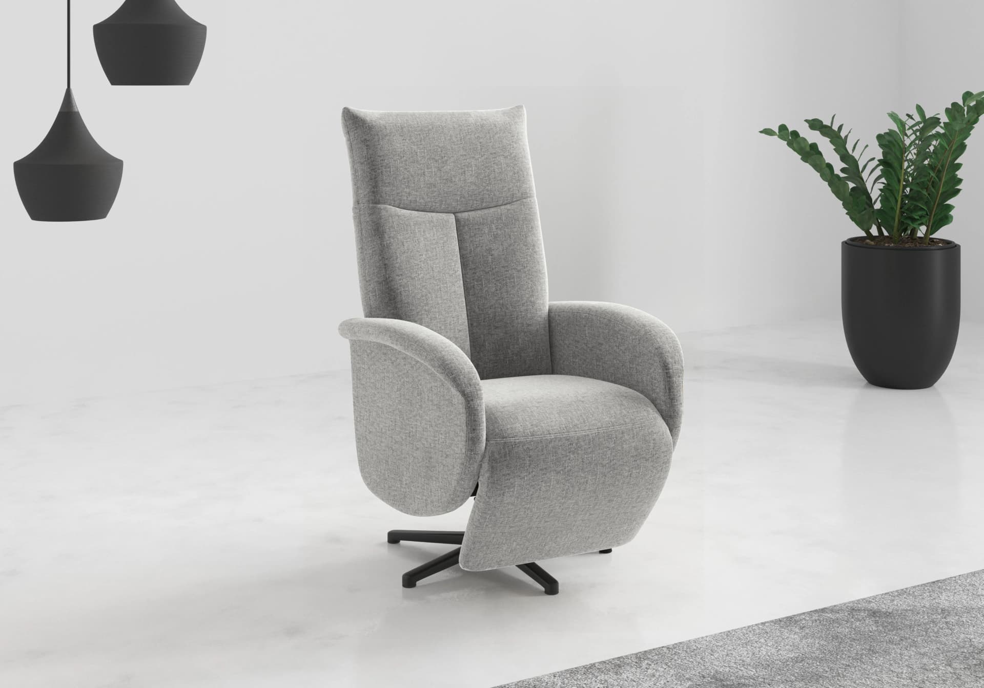 TV-Sessel Juma von Sit & More mit Drehfunktion und Kopfteilverstellung