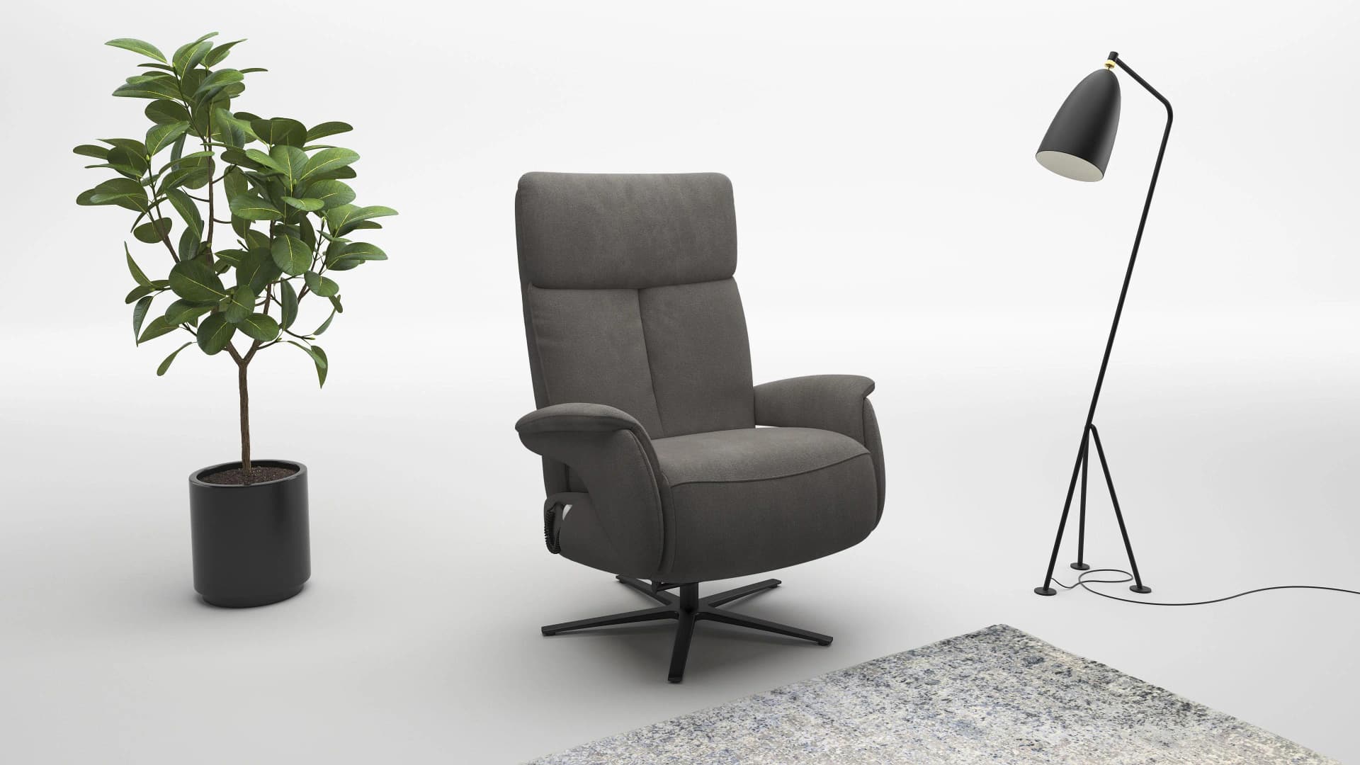 TV-Sessel Sit & More Triple Seven Xtra Large, Herz-Waage-Funktion