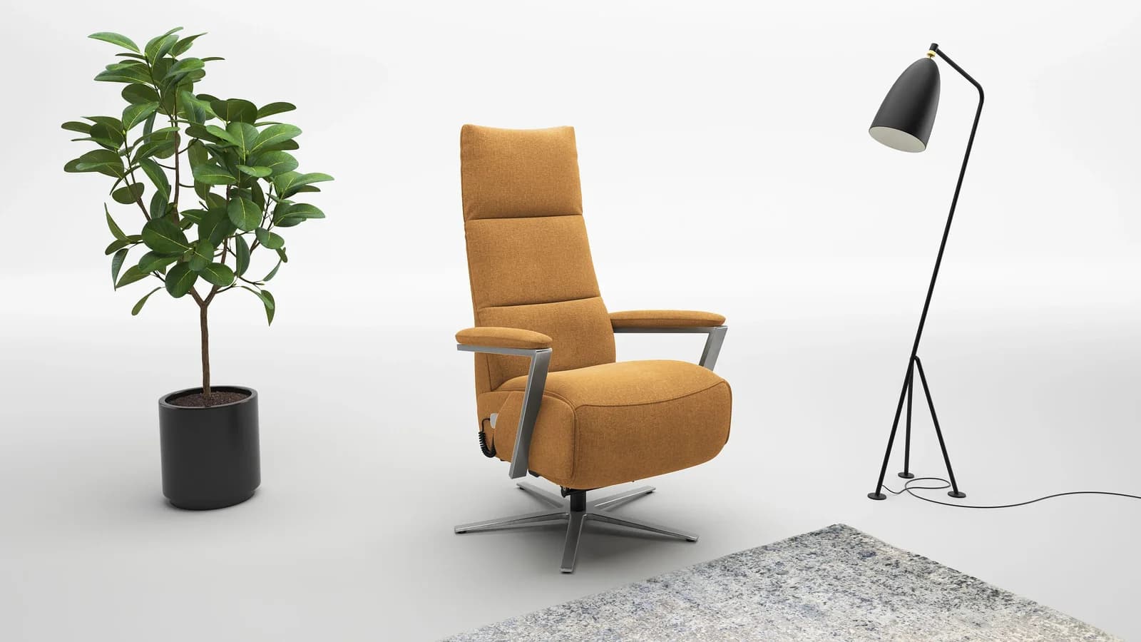 TV-Sessel Sit & More Vario Comfort 360-Grad-Drehfunktion Kopfteilverstellung