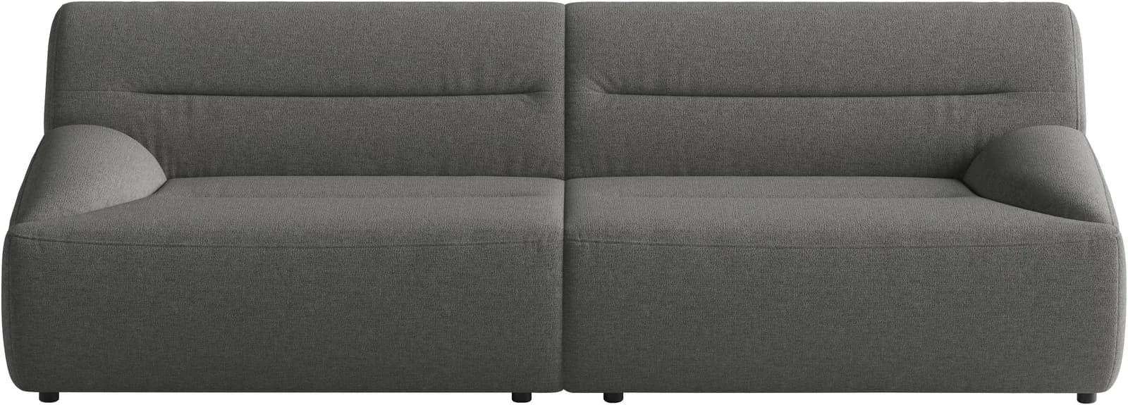 SIT & MORE Big-Sofa Scrabble 3,5-Sitzer Anthrazit Polyester