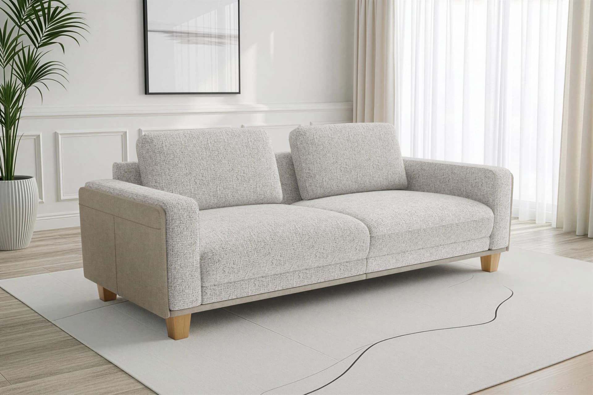 SIT & MORE Big-Sofa Concept Beige Modernes Sofa