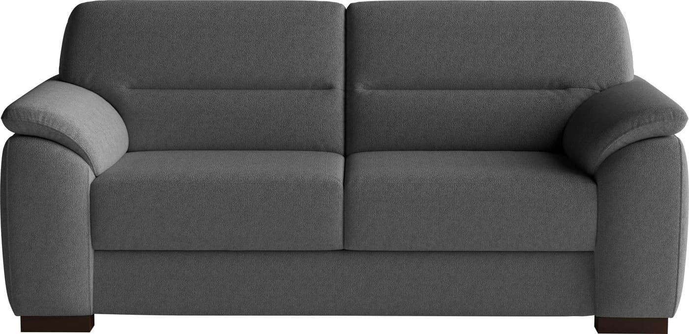 sit&more 3-Sitzer Sofa Montego mit Federkern und Holzfüßen - Bild 2