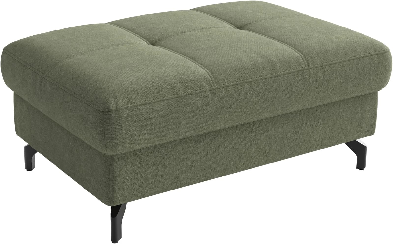 SIT & MORE Vanity Polsterhocker mit Stauraum olive