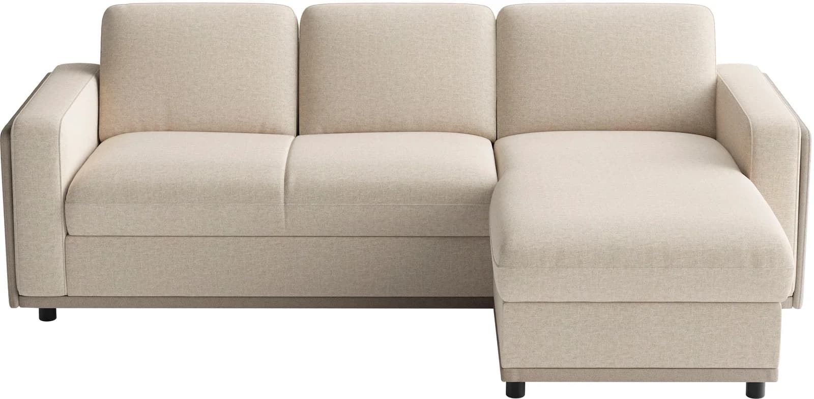 SIT & MORE Ecksofa Cordoba Beige Recamiere